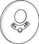 HANSA-Rosette-HANSAPINTO-d-160-mm-Chrom-59913538 gallery number 1